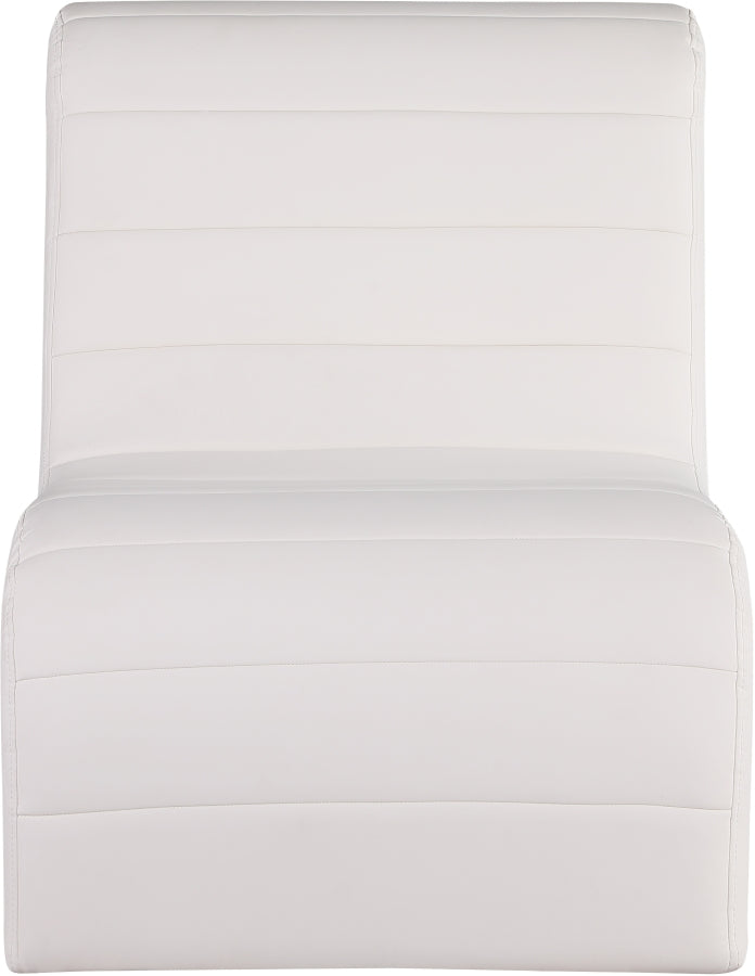 Ivy Vegan Leather Upholstered Accent Chair