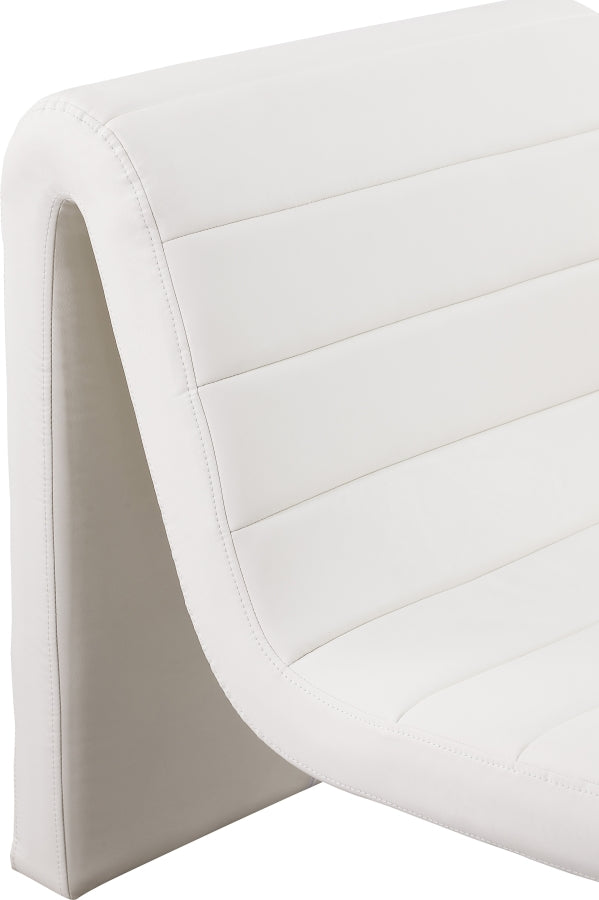 Ivy Vegan Leather Upholstered Accent Chair
