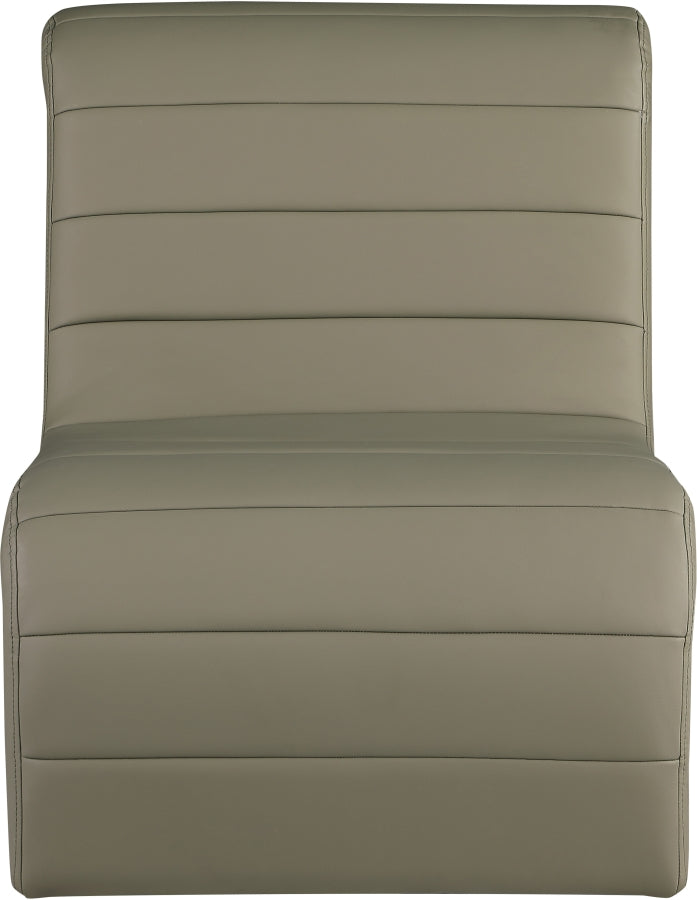 Ivy Vegan Leather Upholstered Accent Chair