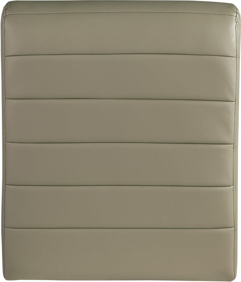 Ivy Vegan Leather Upholstered Accent Chair