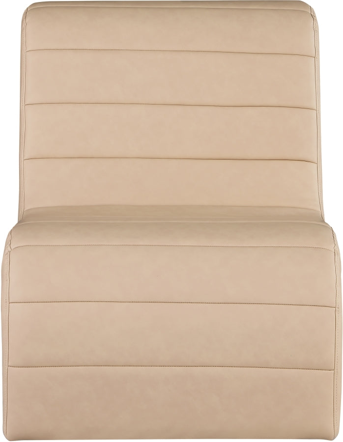 Ivy Vegan Leather Upholstered Accent Chair