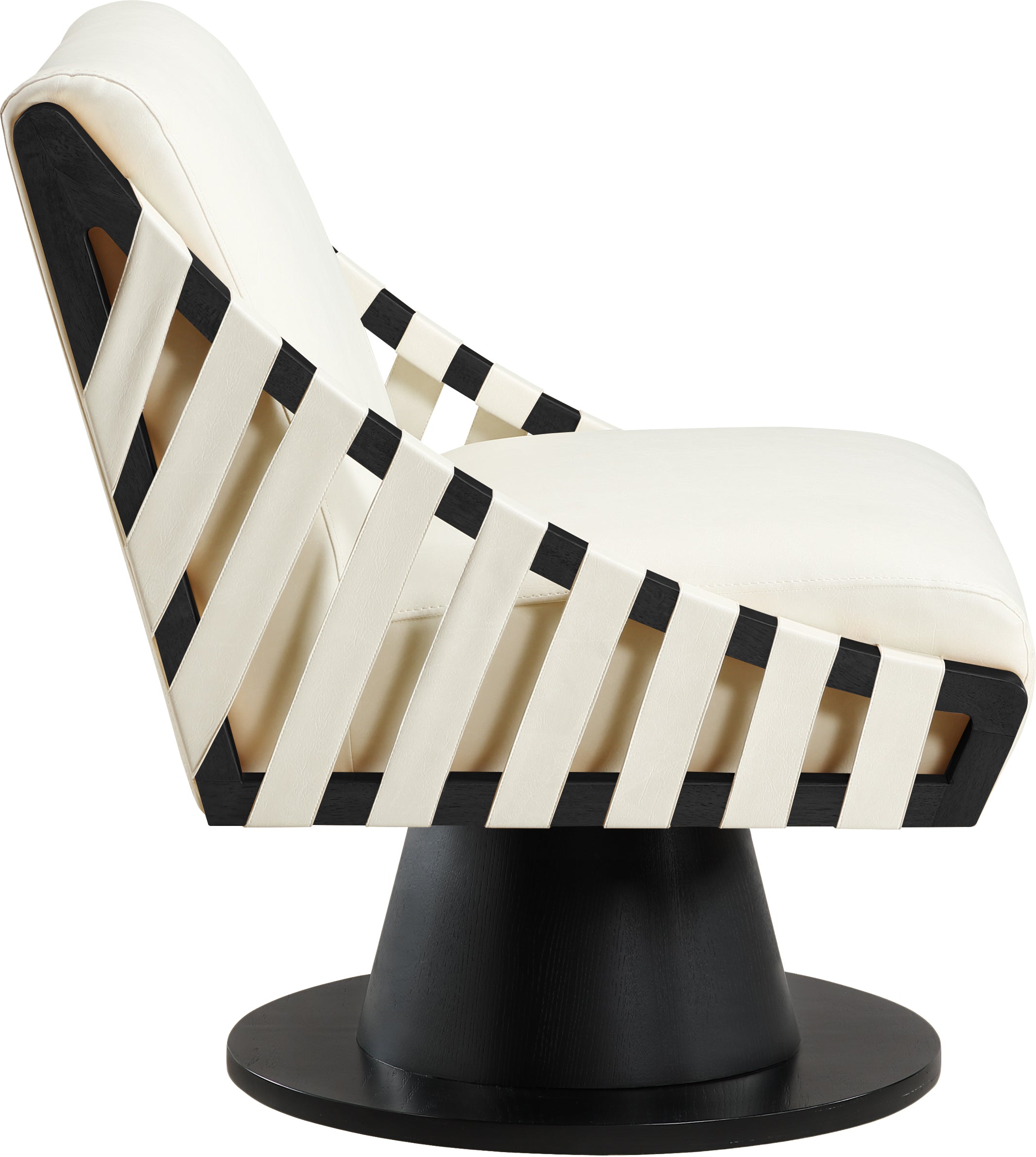 Fauteuil d'appoint rembourré en chenille Vivi 