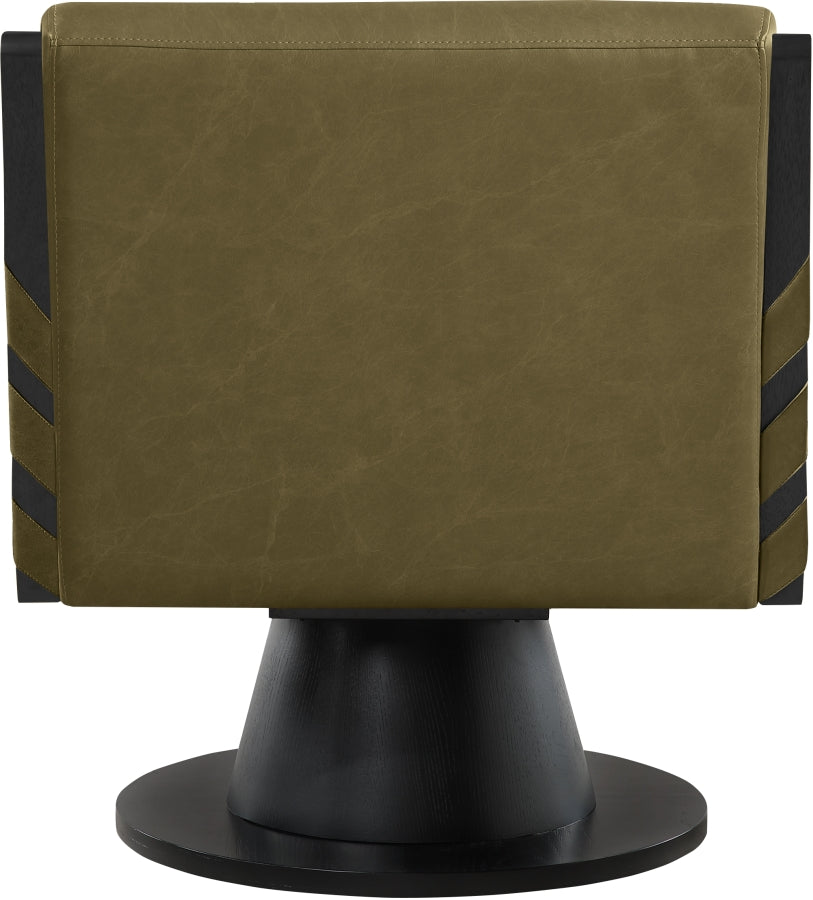 Fauteuil d'appoint rembourré en chenille Vivi 