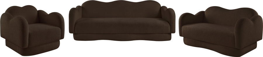 Bloom Teddy Fabric Upholstered Sofa