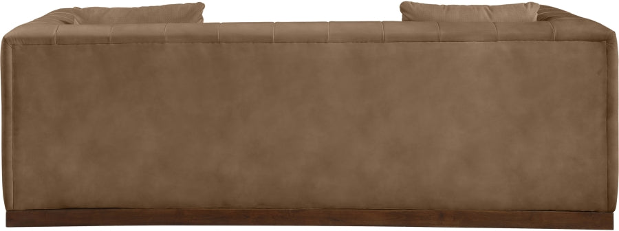 Mallina Vegan Leather Upholstered Sofa