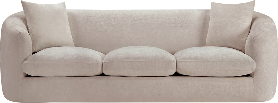 Penelope Chenille Fabric Upholstered Sofa