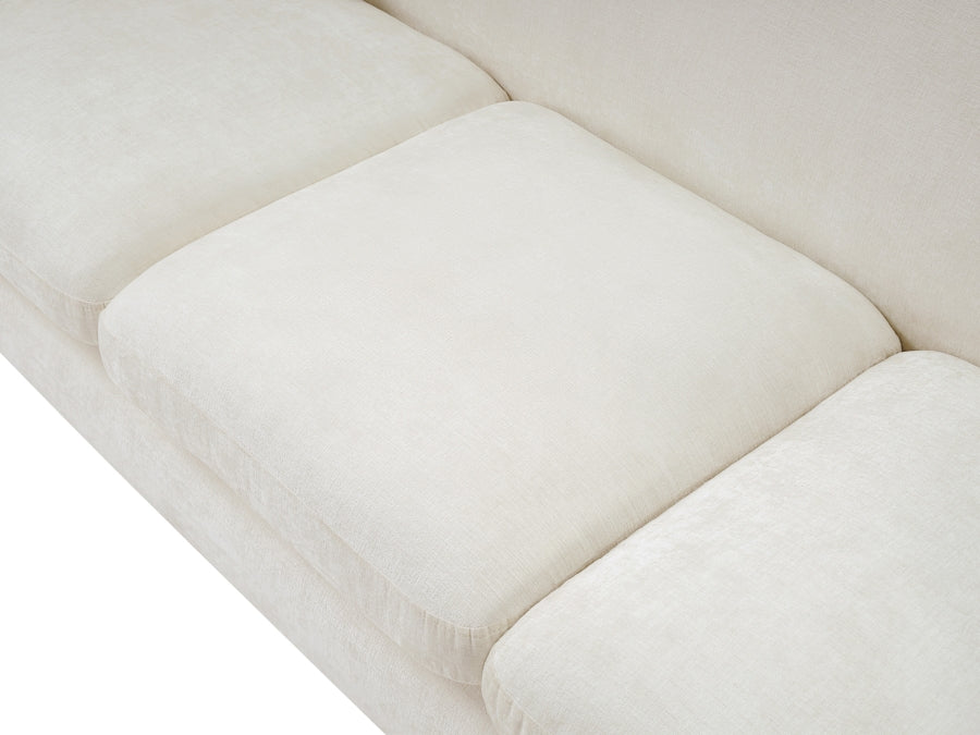 Penelope Chenille Fabric Upholstered Sofa