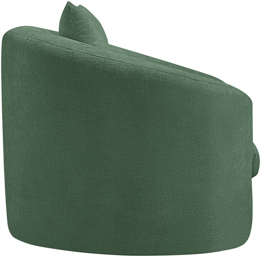 Fauteuil d'appoint rembourré en chenille Vivi 
