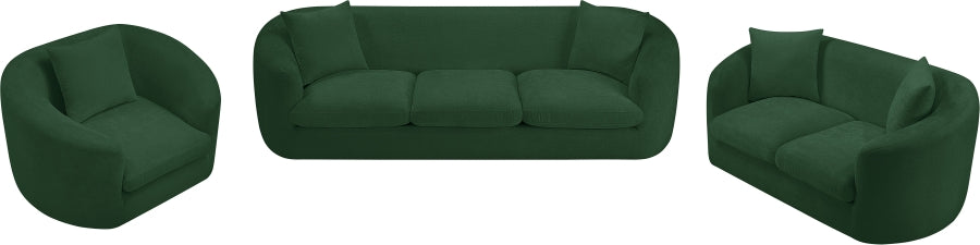 Penelope Chenille Fabric Upholstered Sofa