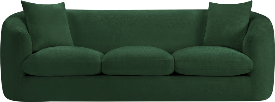 Penelope Chenille Fabric Upholstered Sofa