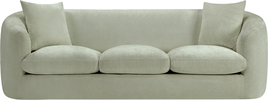 Penelope Chenille Fabric Upholstered Sofa