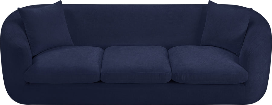 Penelope Chenille Fabric Upholstered Sofa