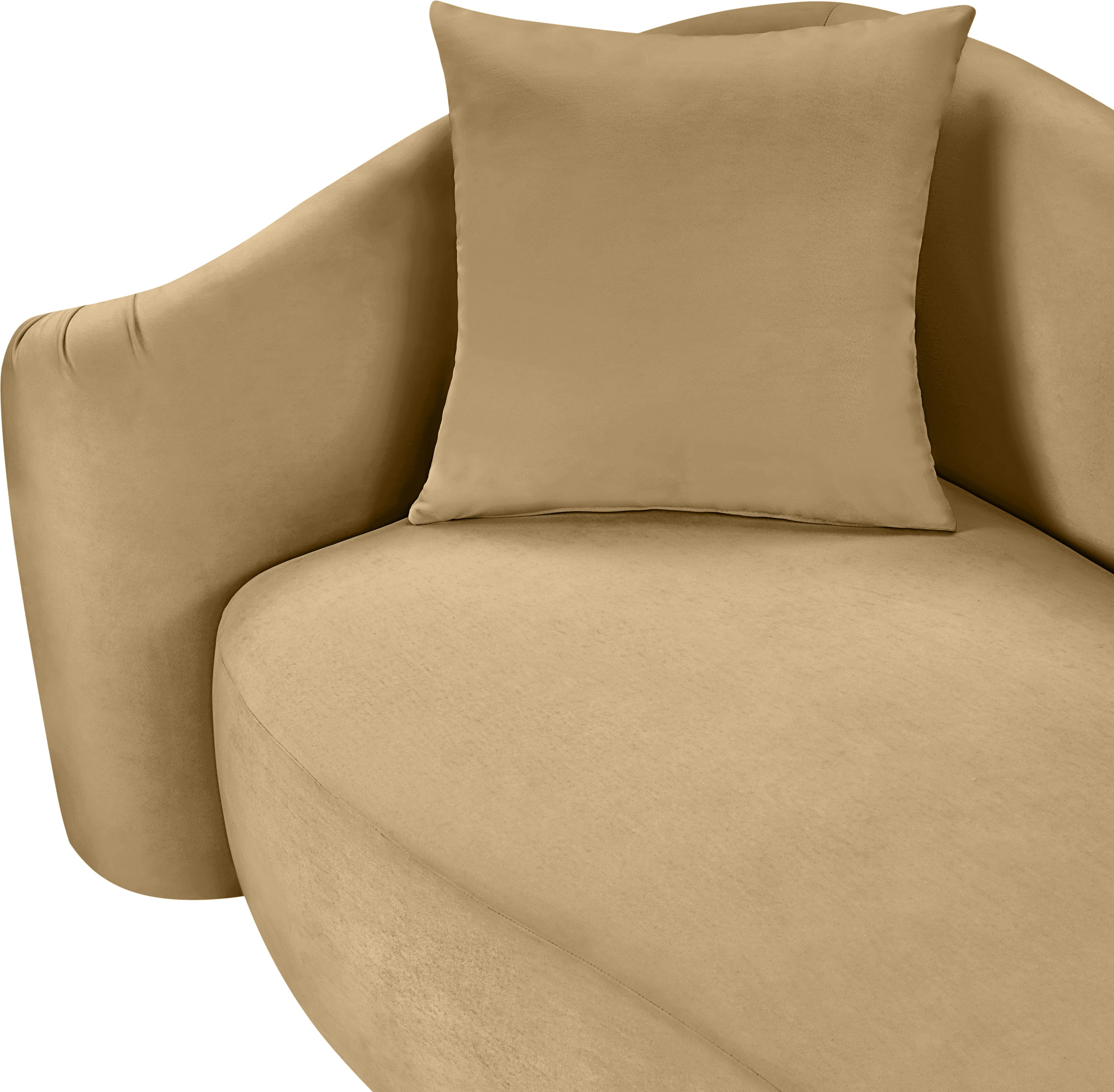 Destin Velvet Upholstered Accent Chair
