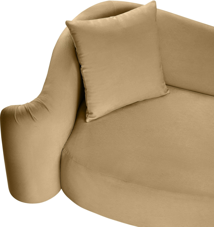 Destin Velvet Upholstered Accent Chair