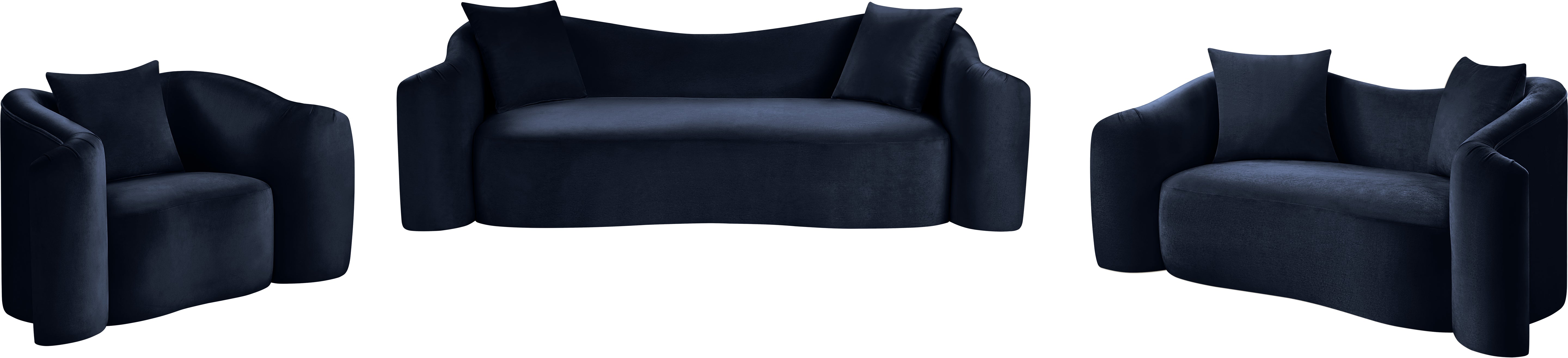 Destin Velvet Upholstered Accent Chair