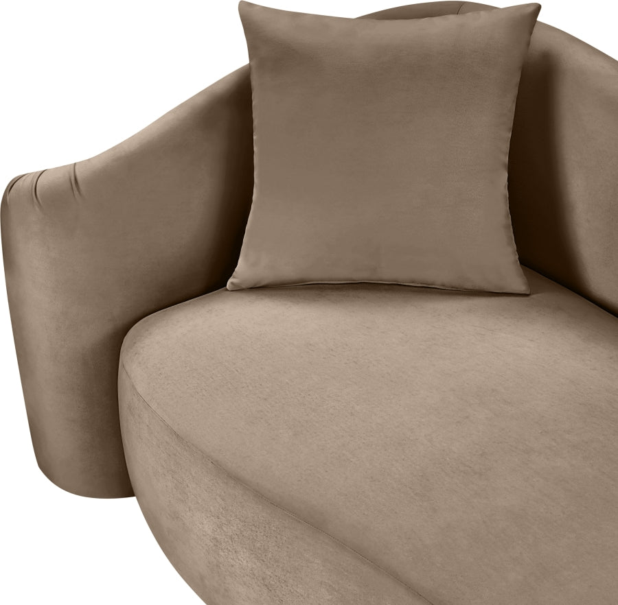 Destin Velvet Upholstered Accent Chair