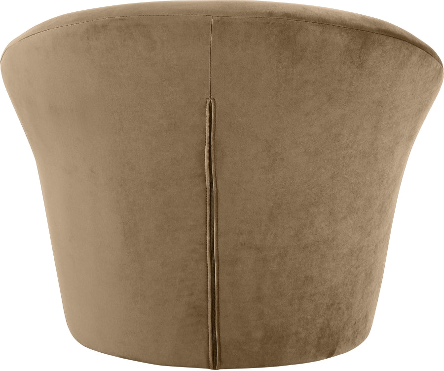 Tristan Velvet Upholstered Accent Chair