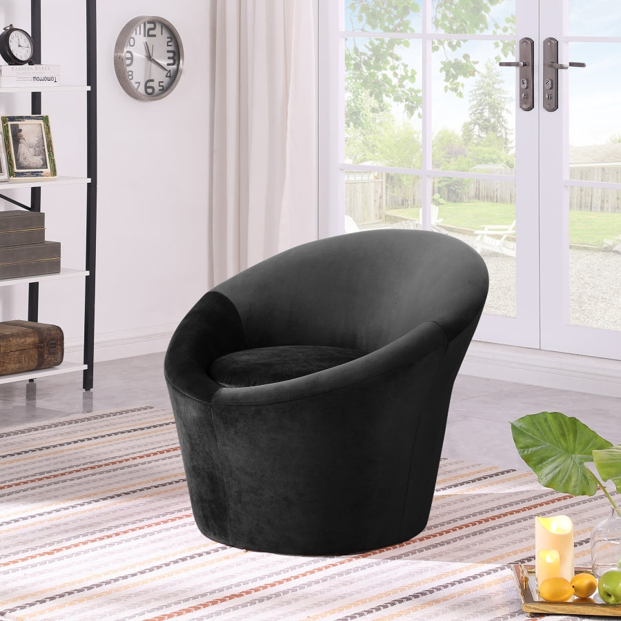 Fauteuil d'appoint rembourré en chenille Vivi 