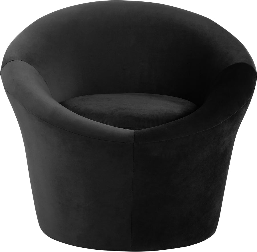 Tristan Velvet Upholstered Accent Chair