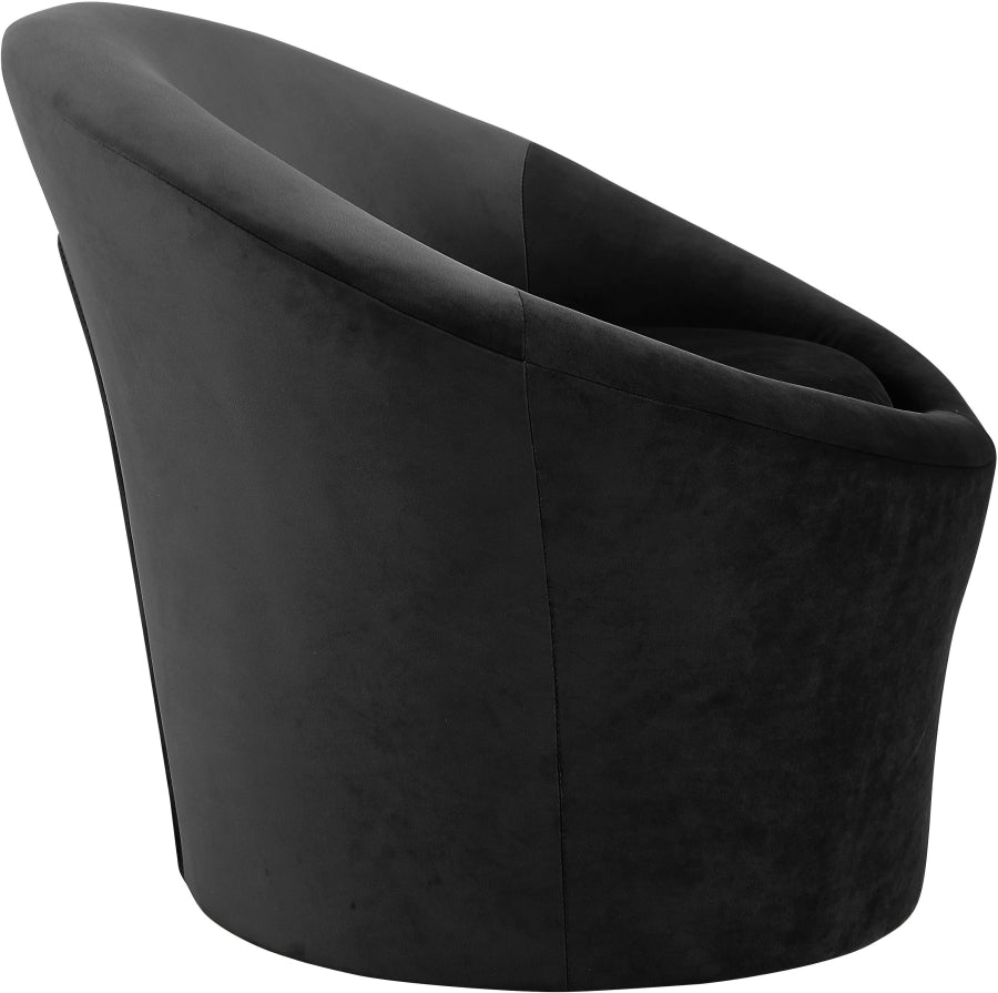 Tristan Velvet Upholstered Accent Chair