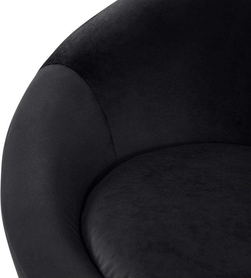 Tristan Velvet Upholstered Accent Chair