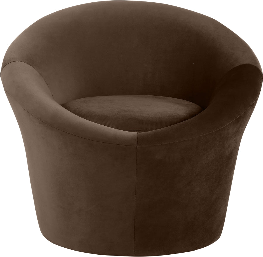 Tristan Velvet Upholstered Accent Chair
