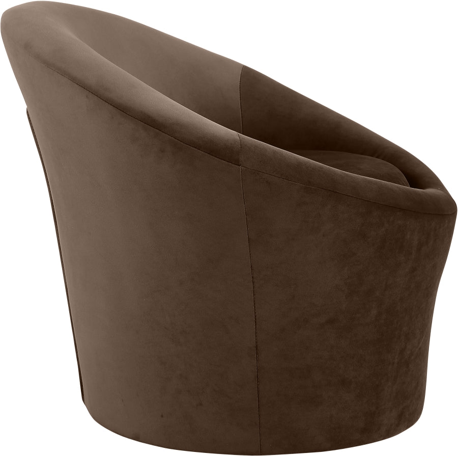 Tristan Velvet Upholstered Accent Chair