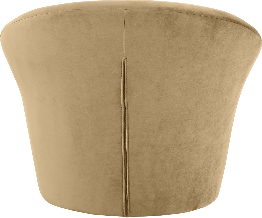 Tristan Velvet Upholstered Accent Chair