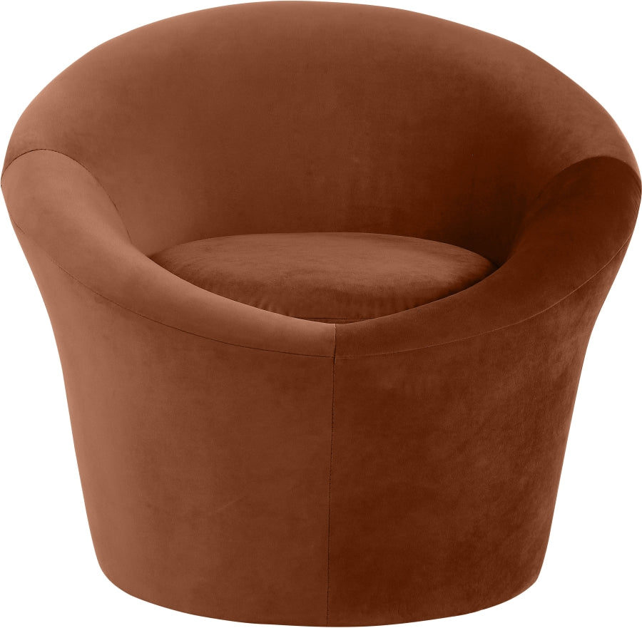 Tristan Velvet Upholstered Accent Chair