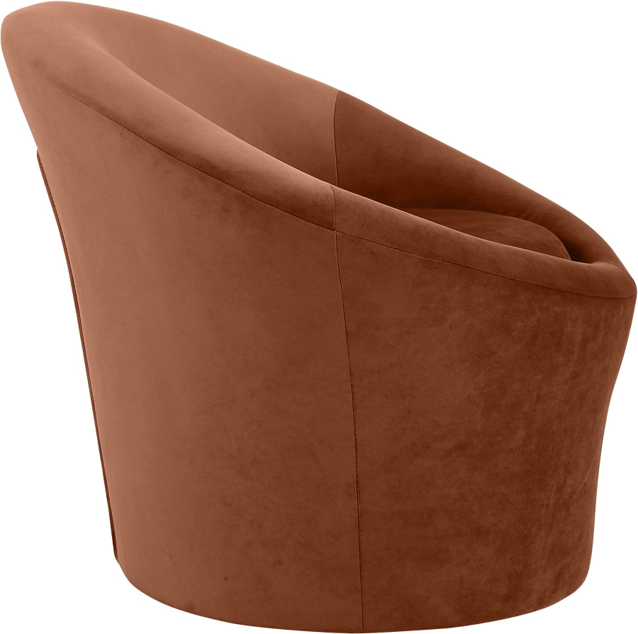 Tristan Velvet Upholstered Accent Chair