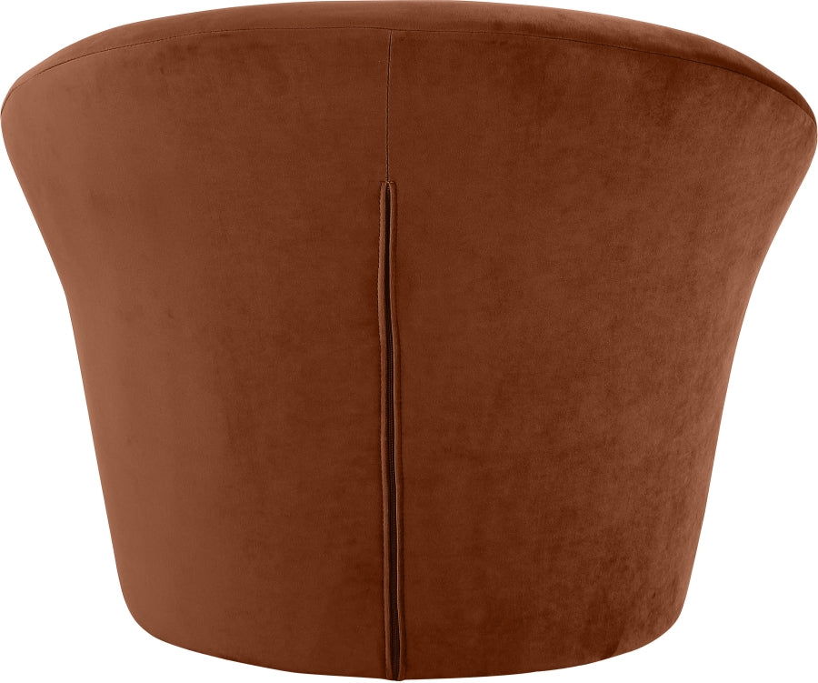 Tristan Velvet Upholstered Accent Chair