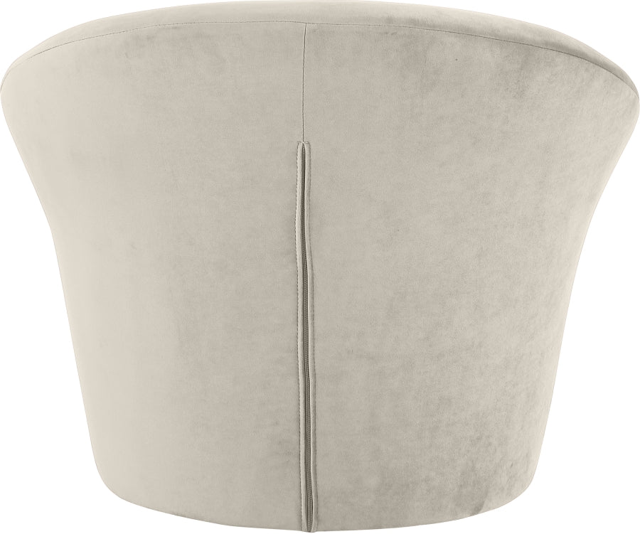 Tristan Velvet Upholstered Accent Chair
