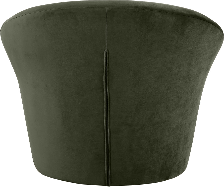 Tristan Velvet Upholstered Accent Chair