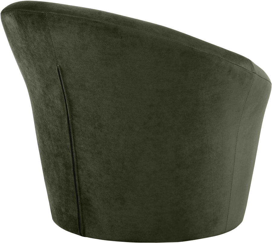 Tristan Velvet Upholstered Accent Chair