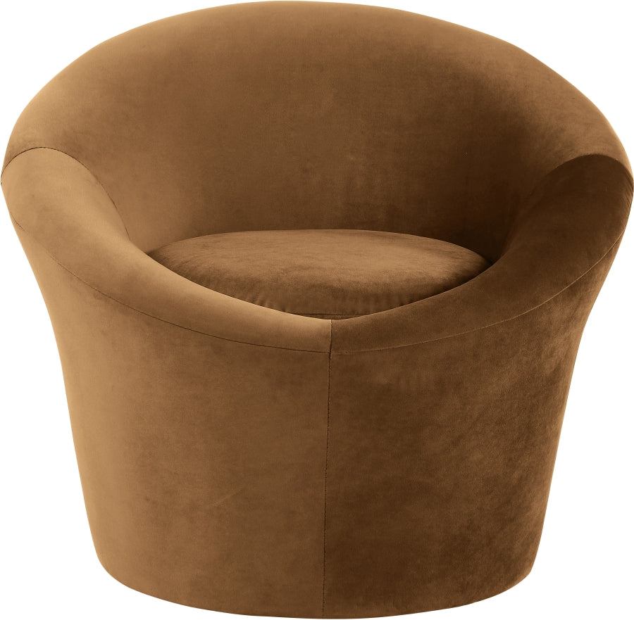 Tristan Velvet Upholstered Accent Chair