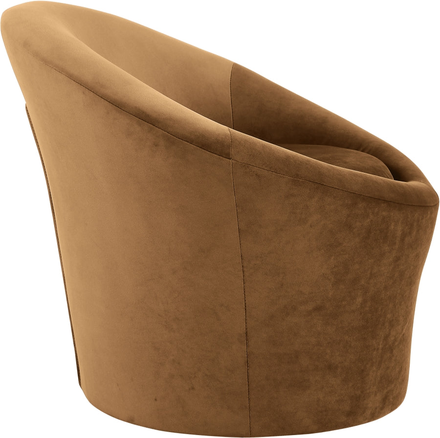 Tristan Velvet Upholstered Accent Chair
