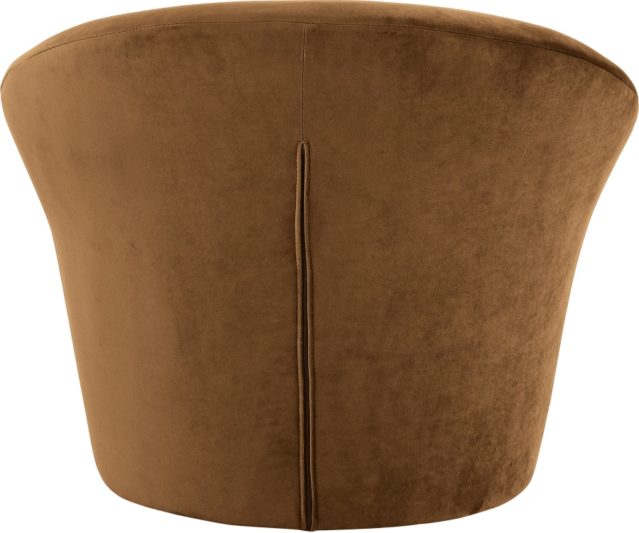 Tristan Velvet Upholstered Accent Chair