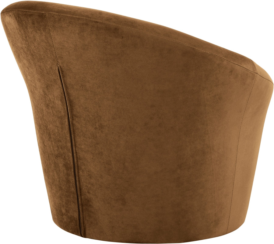 Tristan Velvet Upholstered Accent Chair