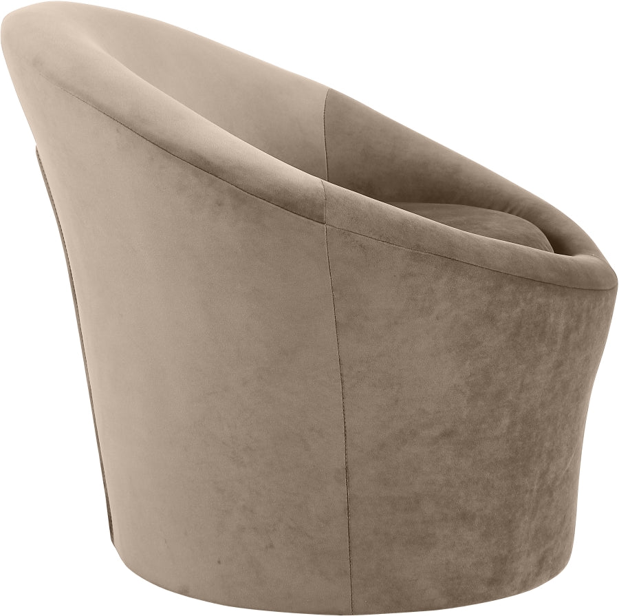 Tristan Velvet Upholstered Accent Chair
