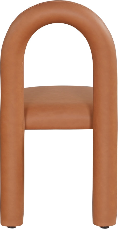 Fauteuil d'appoint rembourré en chenille Vivi 