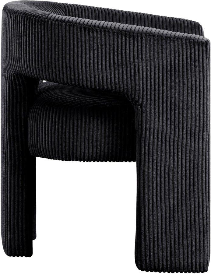 Fauteuil d'appoint rembourré en chenille Vivi 