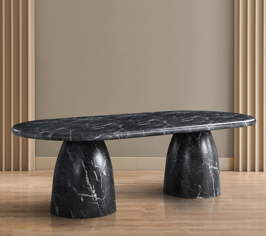 Cosenza Marble Finish Indoor / Outdoor Concrete Dining Table