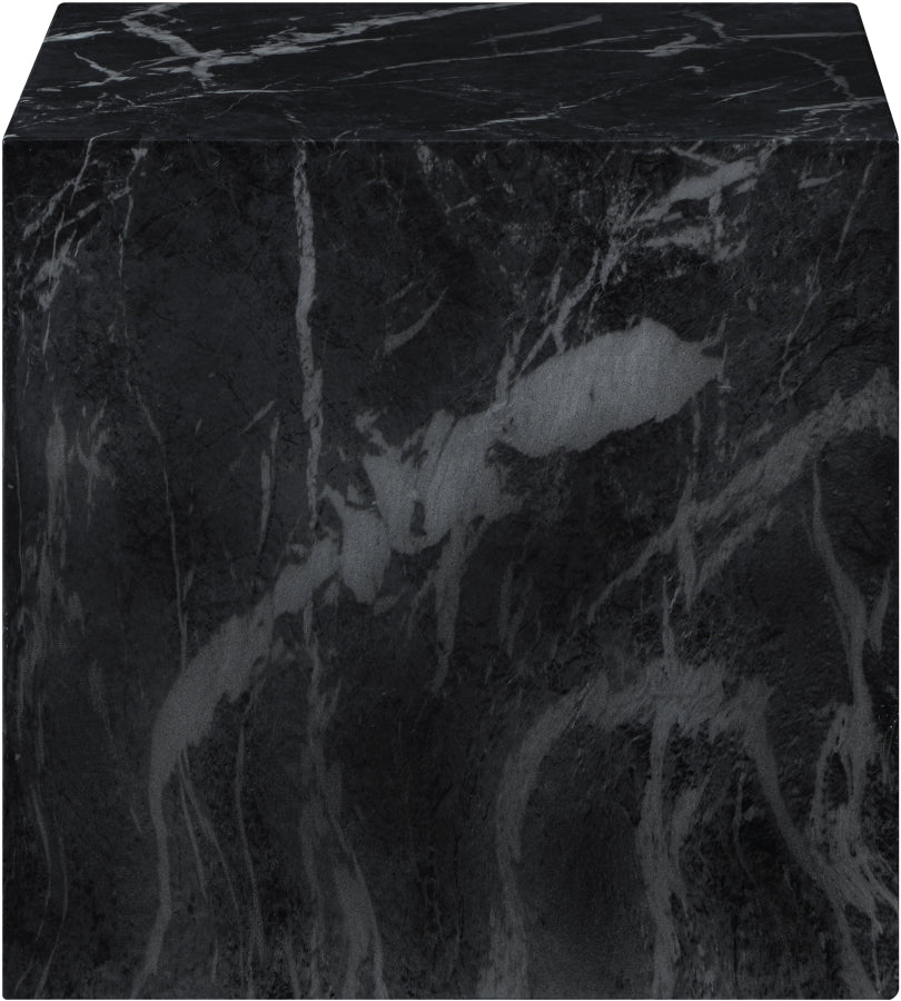 Piazza Marble Finish Indoor / Outdoor Concrete End Table