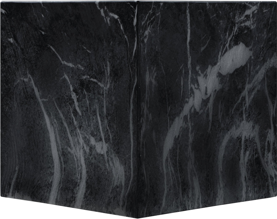 Piazza Marble Finish Indoor / Outdoor Concrete End Table