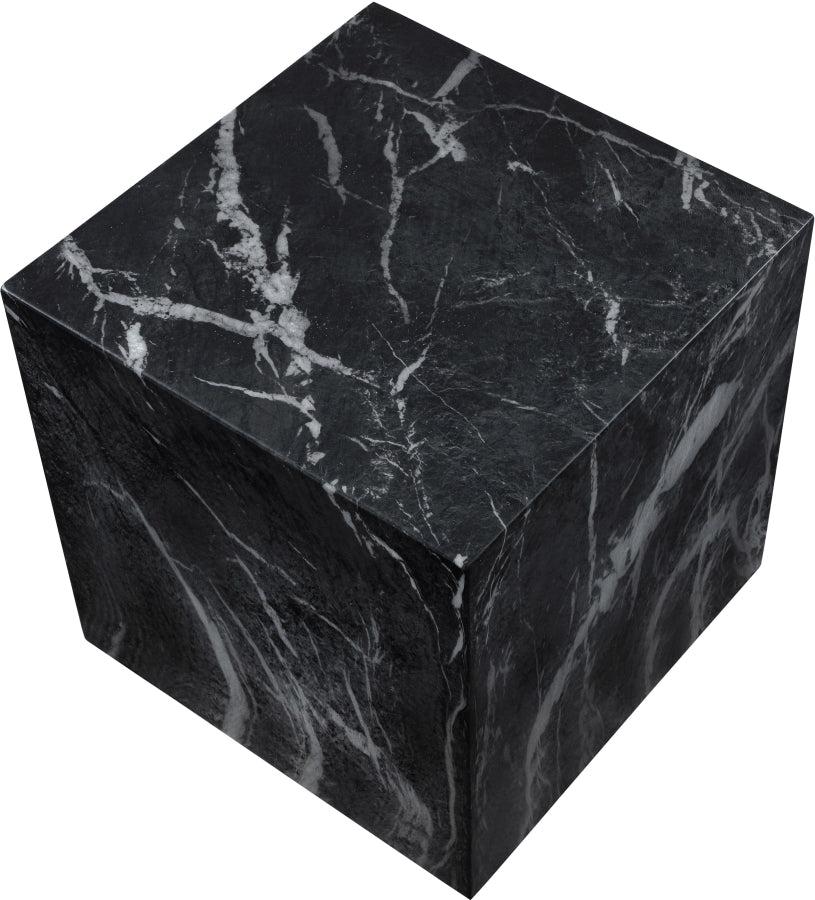 Piazza Marble Finish Indoor / Outdoor Concrete End Table