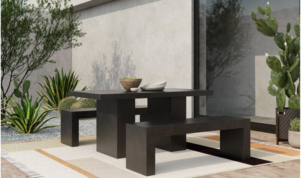 Lazarus Outdoor Bench