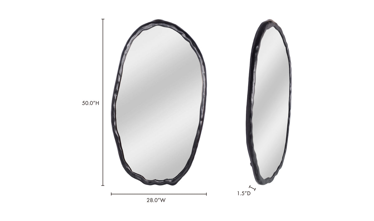 Foundry Oval Mirror