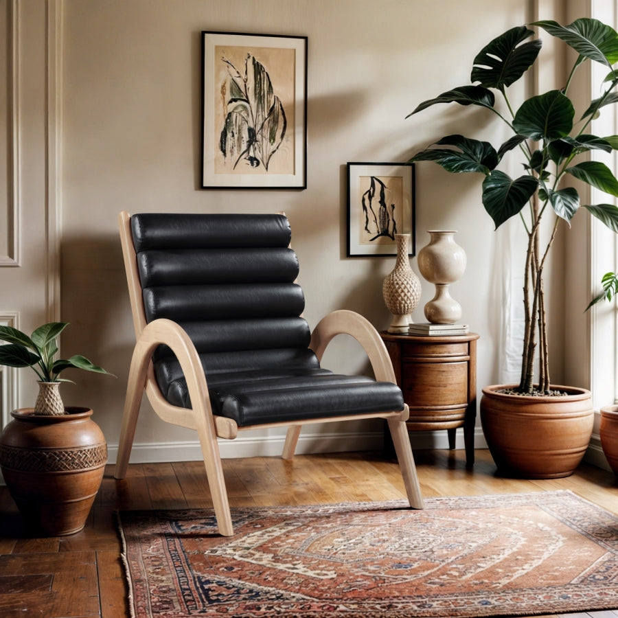 Fauteuil d'appoint rembourré en chenille Vivi 