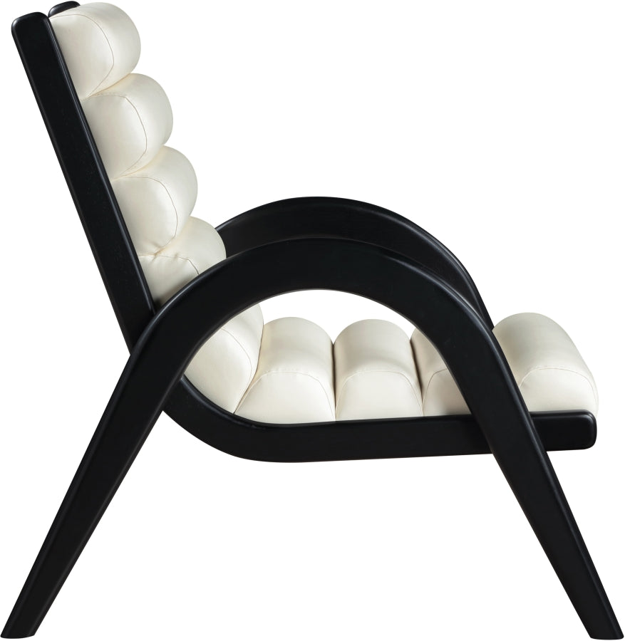 Fauteuil d'appoint rembourré en chenille Vivi 
