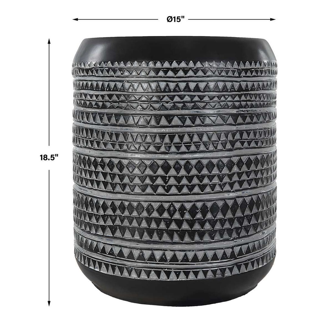 Cutting Edge Accent Table